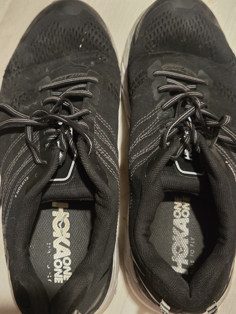 Hoka One One Men’s Black Running Shoes
